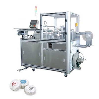 Automatic round soap pleat wrapping machine soap pleat packing machine