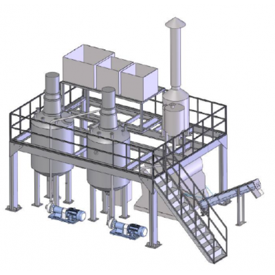 Tongji soap noodles saponification and drying equipment machine